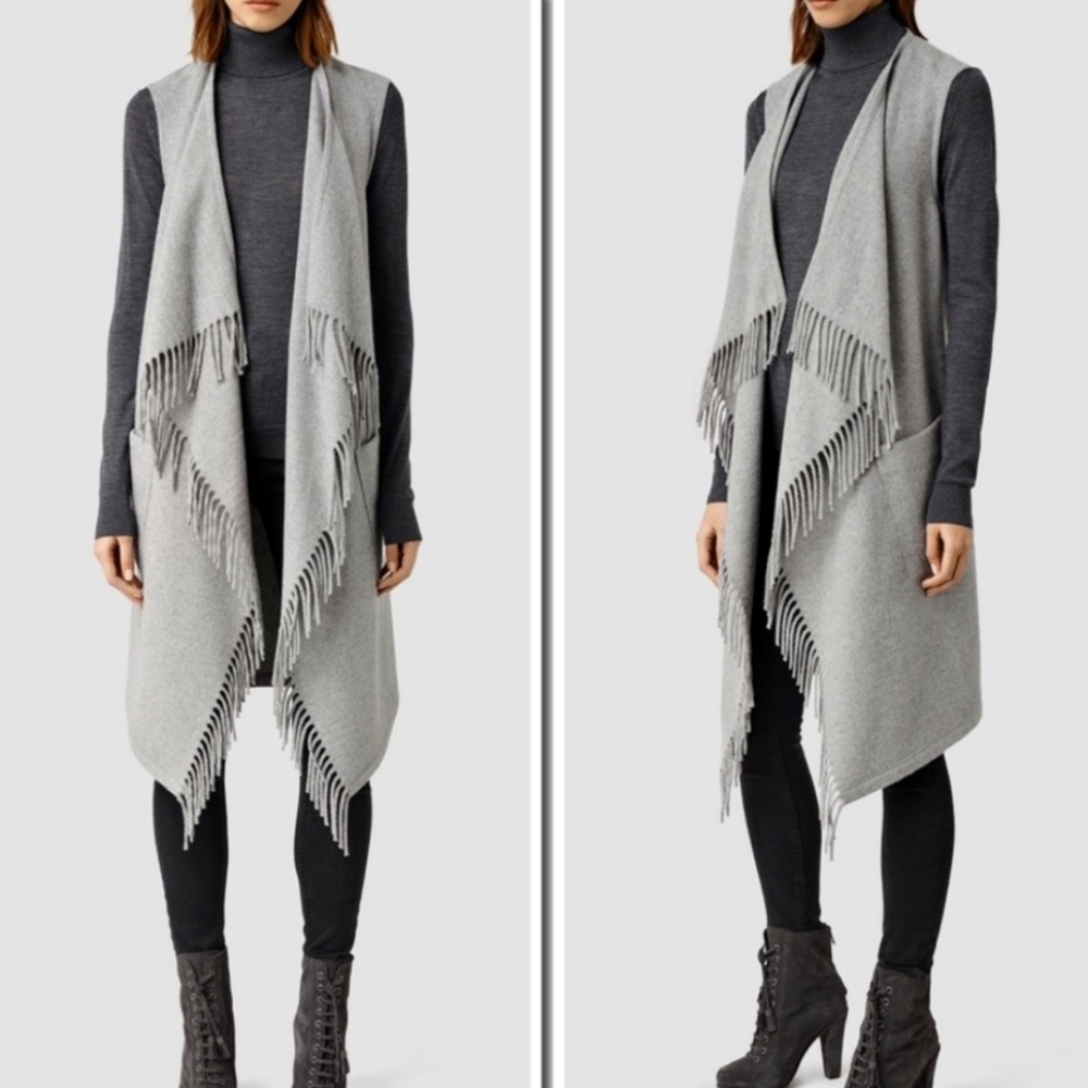 ALLSAINTS Paxon Sleeveless Coat
